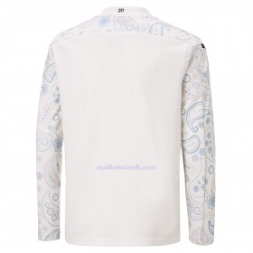 Maillot de Foot Manchester City Troisième 2020-21 Manches Longues